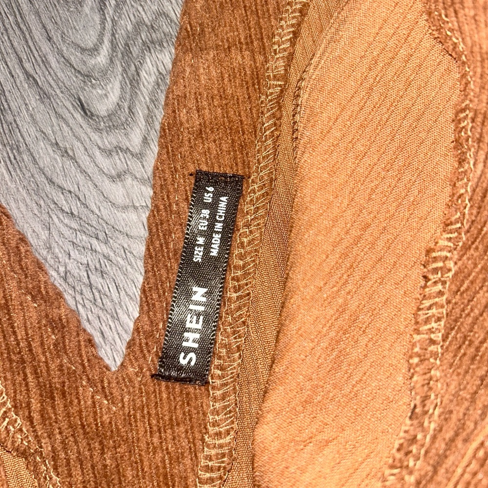 SHEIN Camel Knit Top